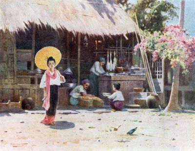 村の店 作： Robert George Talbot Kelly